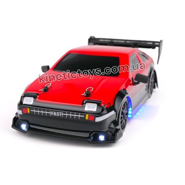 Машинка для дрифту на радіокеруванні Toyota AE86 Sprinter Trueno зі світлом 4WD 053 фото