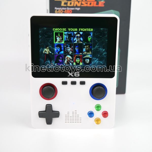 Портативная игровая приставка X6, Retro консоль 32-Bit 055 фото