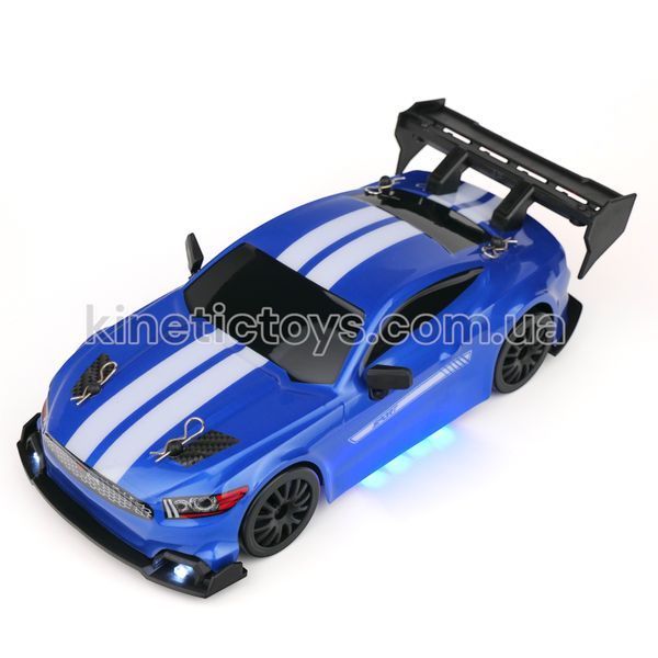 Машинка для дрифта Ford Mustang GT V2 на радиоуправлении со светом и сервоприводом 4WD 0571 фото