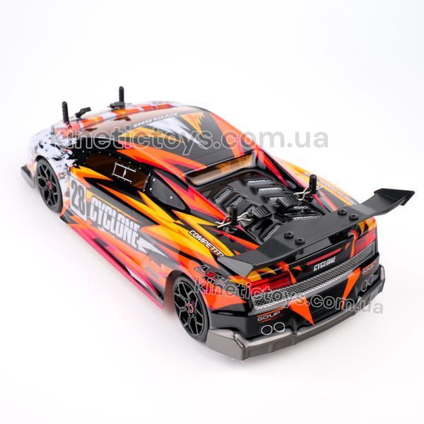Машинка для дрифту на радіокеруванні Lamborghini Aventador із системою стабілізації, світлом і повним приводом 061 фото