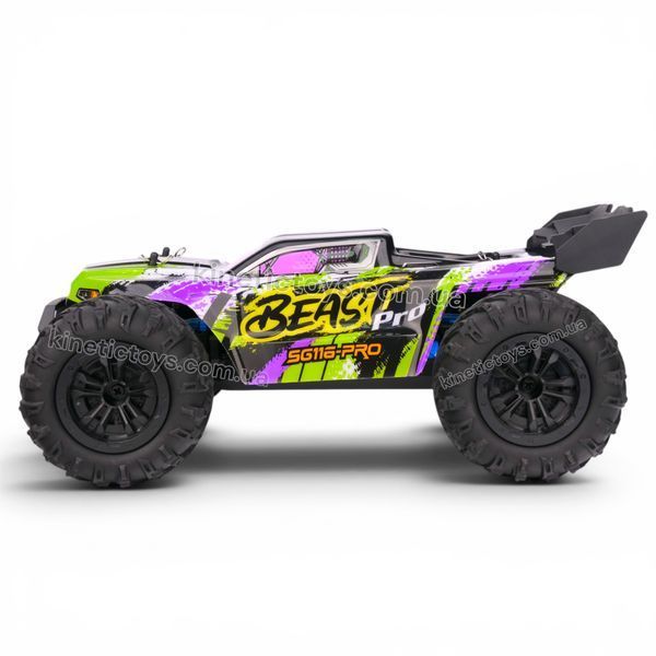 Машинка монстр SG116 PRO BEAST 2S на радіокеруванні 1:16 масштаб 114 фото