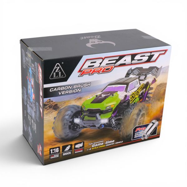 Машинка монстр SG116 PRO BEAST 2S на радіокеруванні 1:16 масштаб 114 фото