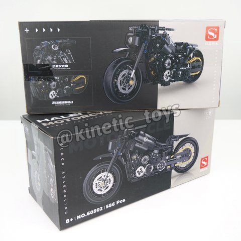 Конструктор техник мотоцикл Harley-Davidson в масштабе 1:8 023 фото