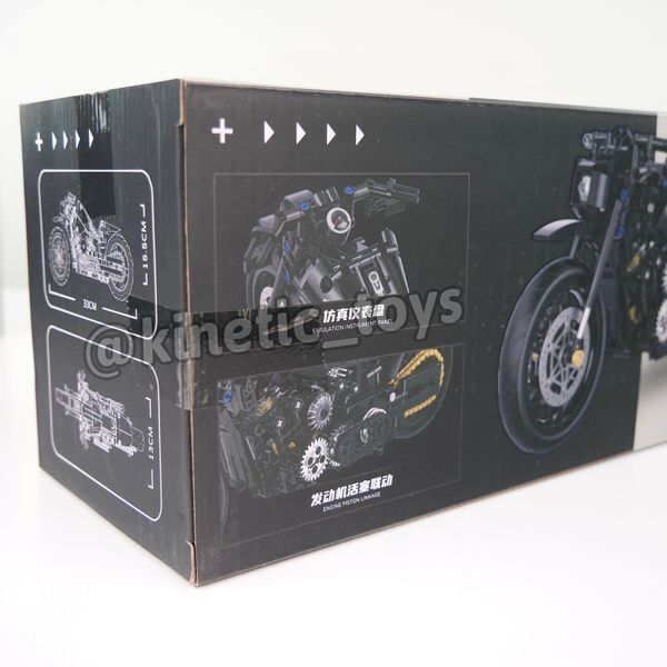 Конструктор техник мотоцикл Harley-Davidson в масштабе 1:8 023 фото