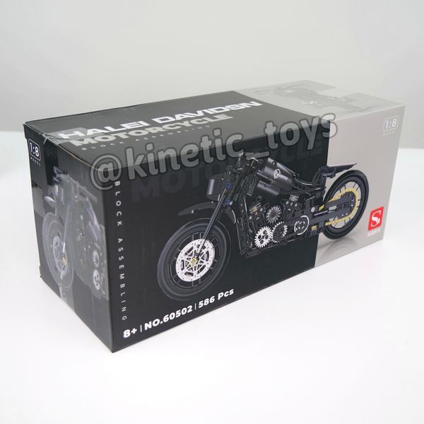Конструктор техник мотоцикл Harley-Davidson в масштабе 1:8 023 фото