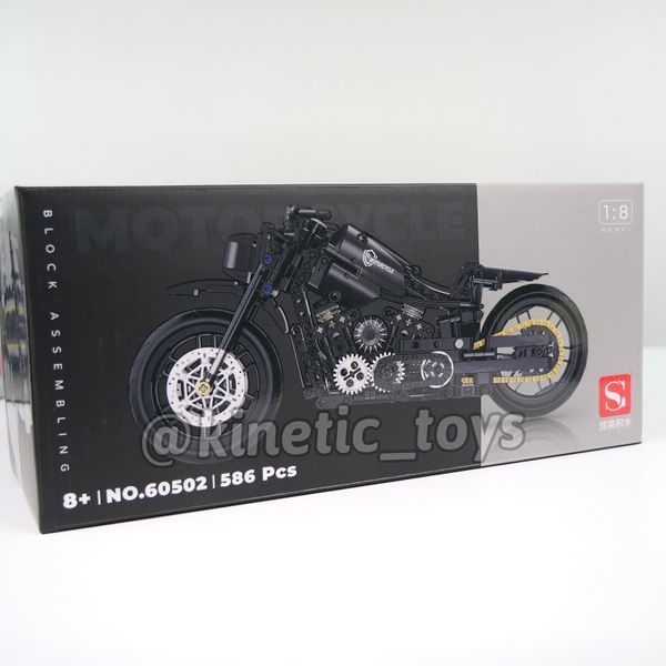 Конструктор техник мотоцикл Harley-Davidson в масштабе 1:8 023 фото