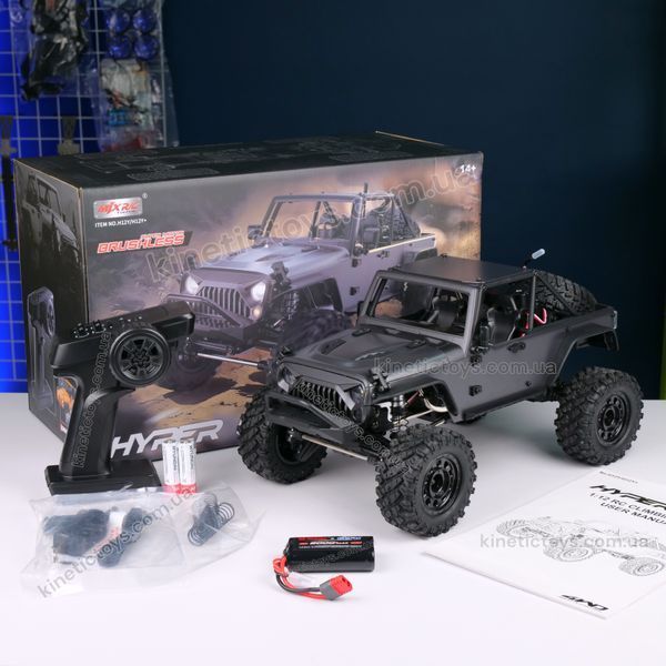 Машинка краулер MJX Hyper Go H12Y на радіокеруванні Brushless RTR 4WD 1:12 117 фото