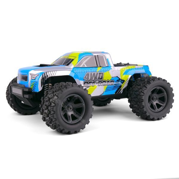 Машинка монстр MJX Hyper Go 18208 на радиоуправлении 1:18 4WD до 45 км/ч, 2 АКБ и 2 Корпуса 118 фото