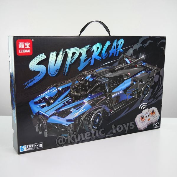 Конструктор LEIBAO Super Car автомобиль на радиоуправлении 026 фото