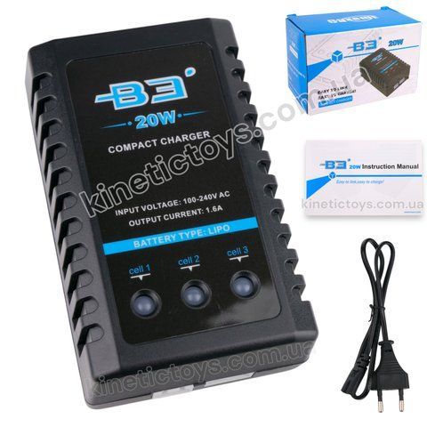 Зарядний пристрій B3 PRO 20W 2S-3S LiPo 082 фото