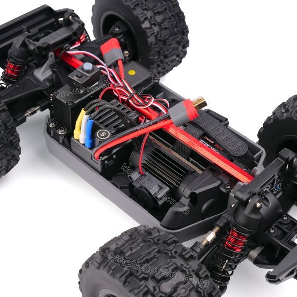 Машинка монстр MJX 14208 Hyper Go 4WD Brushless 2S-3S на радиоуправлении 1:14 масштаб 128 фото