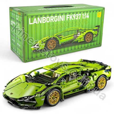 Конструктор техник Lamborghini Sian на 1280 деталей 038 фото